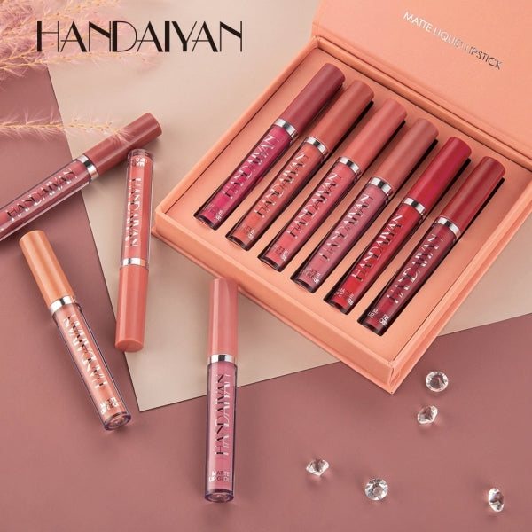 Batom Líquido De Luxo Glamour Matte Handaiyan